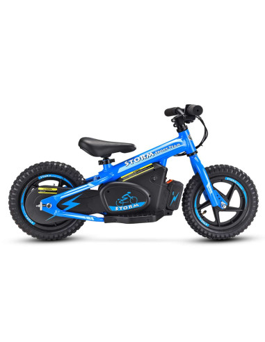 Storm Kids 100w 12" Electric Balance Bike for 3+ Years Old, Blue, pic3