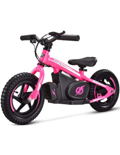 Storm Kids 100w 12" Electric Balance Bike for 3+ Years Old, Pink, pic1