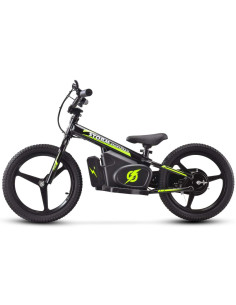 Storm Kids 170w 16" Electric Balance Bike for 5+ Years Old, Black, pic1 2