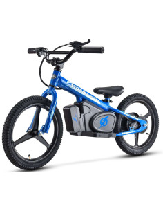Storm Kids 170w 16" Electric Balance Bike for 5+ Years Old, Blue, pic1