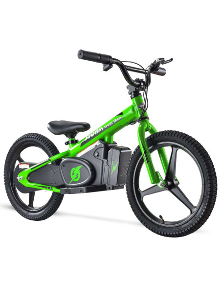 Storm Kids 170w 16" Electric Balance Bike for 5+ Years Old, Green, pic4 - pic 150219 | FastDaddyshop
