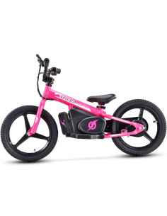 Storm Kids 170w 16" Electric Balance Bike for 5+ Years Old, Pink, pic1 2