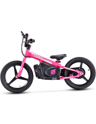 Storm Kids 170w 16" Electric Balance Bike for 5+ Years Old, Pink, pic2