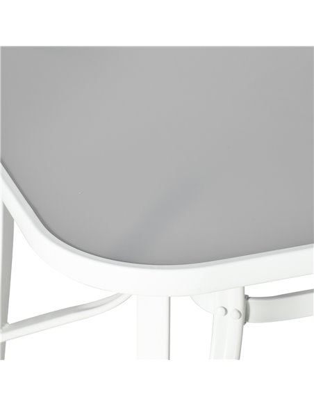 Outsunny 7 Piece Garden Dining Set with Table, Chairs and Parasol Hole, Grey - pic 15045 | FastDaddyshop