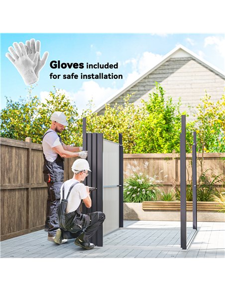 Outsunny 5.3 x 8.5ft Galvanised Steel Garden Shed, Metal Shed with Roof Windows, Leakage Holes and Lockable Wide Door for Outdoo - pic 150494 | FastDaddyshop