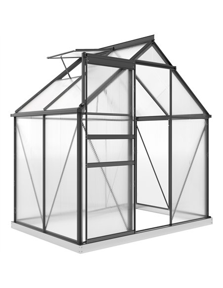 Outsunny 192.5 x 131cm Walk-In Polycarbonate Greenhouse - pic 150775 | FastDaddyshop