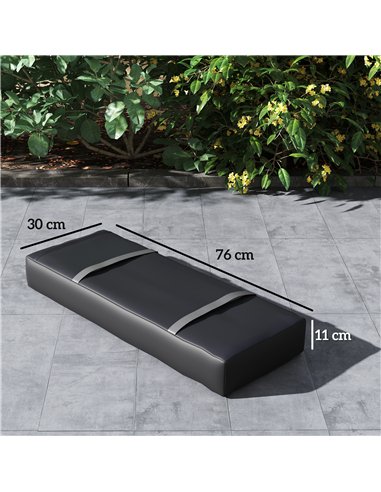 Outsunny Parasol Weights Set of 4, Parasol Base Weights Bags, 25kg Fillable Sandbag Weights with Handles, Cantilever Umbrella Ba