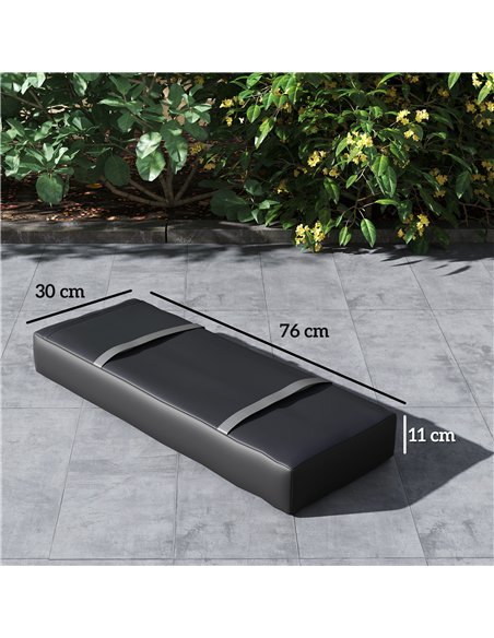 Outsunny Parasol Weights Set of 2, Parasol Base Weights Bags, 25kg Fillable Sandbag Weights with Handles, Cantilever Umbrella Ba - pic 150912 | FastDaddyshop