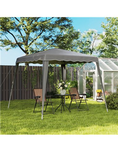 Outsunny 2.5 x 2.5M Pop up Garden Tent - Grey