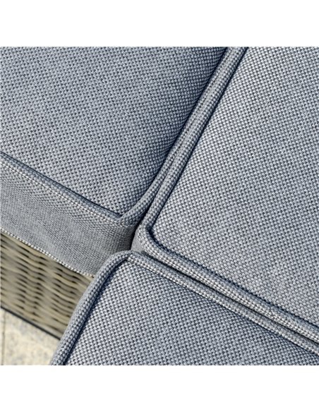 Outsunny 4 Pieces Outdoor PE Rattan Sofa Set with Padded Cushion, Mixed Grey - pic 15195 | FastDaddyshop