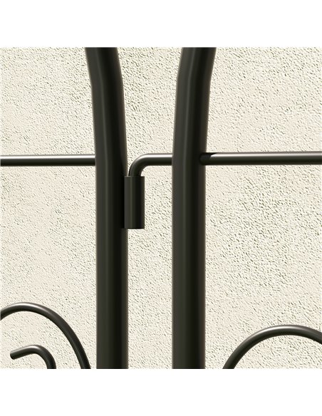 Outsunny Set of 2 Garden Trellis, Metal Fence Panels for Climbing Outdoor Plants, Flowers, 150 x 50cm - pic 152268 | FastDaddyshop