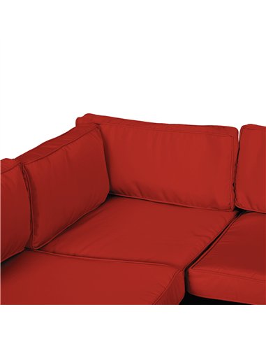 Outsunny Set of 14 Outdoor Cushion Covers - Red