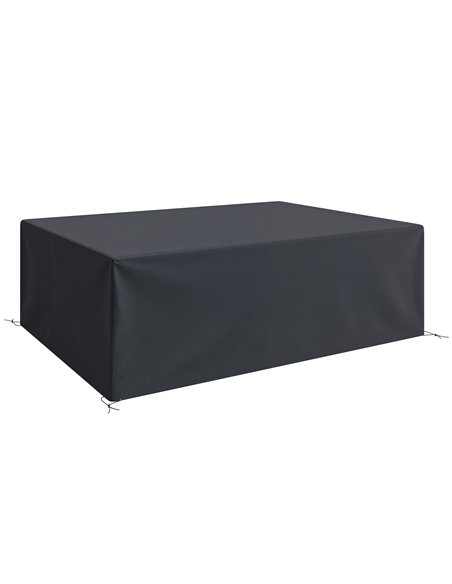 Outsunny 600D Oxford Outdoor Garden Furniture Sofa Set Cover, Waterproof Anti-UV Rattan Sun Lounger Protection Protector Cover,  - pic 152719 | FastDaddyshop