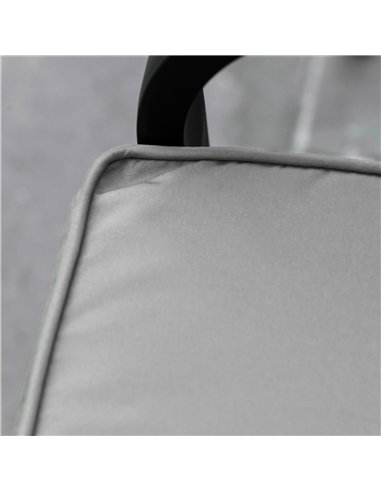 Outsunny 2 Seater Garden Bench Cushion -Light Grey