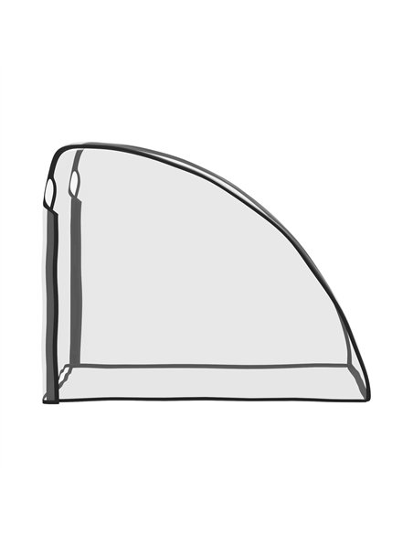 HOMCOM Baby Bike Trailer Cover, Anti Dust Rain Snow, Cold Wind, 76 x 61 x 61 cm - pic 152742 | FastDaddyshop