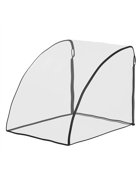 HOMCOM Baby Bike Trailer Cover, Anti Dust Rain Snow, Cold Wind, 76 x 61 x 61 cm - pic 152743 | FastDaddyshop