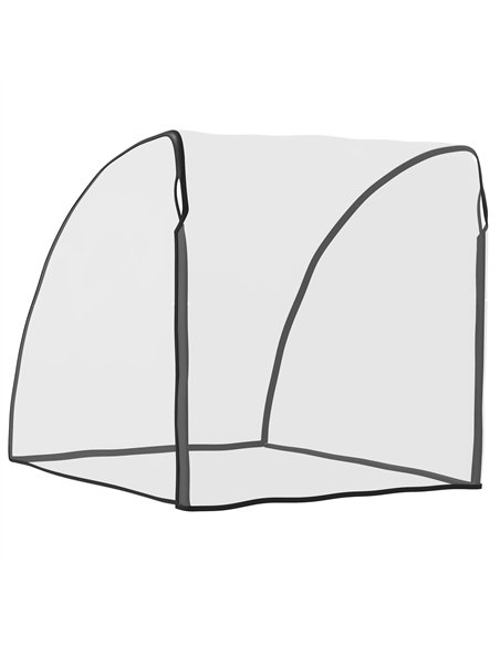 HOMCOM Baby Bike Trailer Cover, Anti Dust Rain Snow, Cold Wind, 76 x 61 x 61 cm - pic 152745 | FastDaddyshop