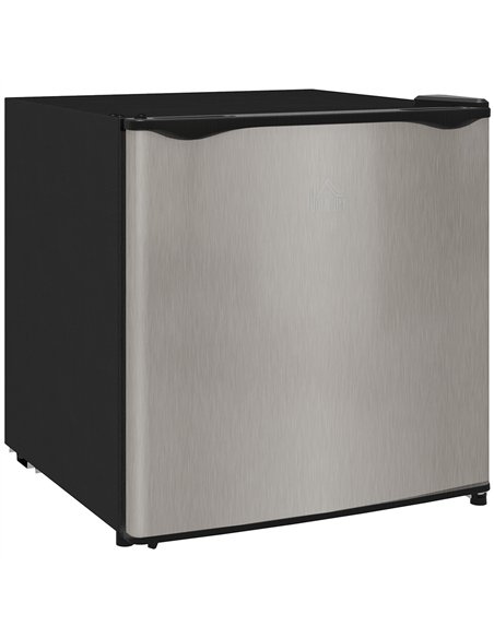 HOMCOM 35L Mini Freezer, -24℃ to -14℃ Temperature - Silver Tone - pic 152800 | FastDaddyshop