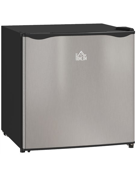 HOMCOM 46 Litre Table Top Mini Fridge, Small Fridge with Ice Box, Reversible Door, Adjustable Temperature and Legs for Bedrooms, - pic 152809 | FastDaddyshop