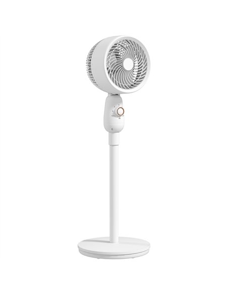 HOMCOM Pedestal Fan, Powerful Air Circulator, 12 Inch Floor Standing Fan with 3 Speed Settings, Oscillating Function for Bedroom - pic 152971 | FastDaddyshop