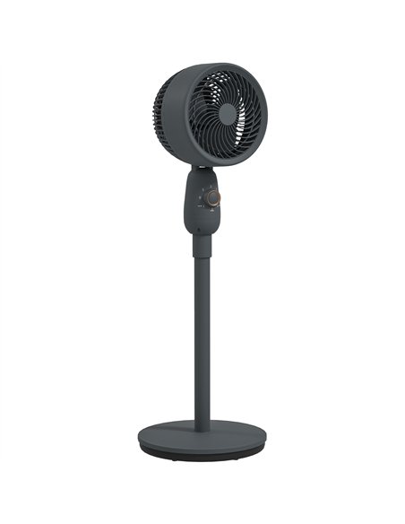 HOMCOM Pedestal Fan, Powerful Air Circulator, 12 Inch Floor Standing Fan with 3 Speed Settings, Oscillating Function for Bedroom - pic 152980 | FastDaddyshop