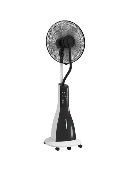 HOMCOM Pedestal Fan with Water Mist Spray, Spray Misting Fan with 75° Oscillation, Tilt Head, 3 Speeds, 3 Modes, 3 Mist, 3L Wate - pic 153034 | FastDaddyshop