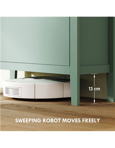 HOMCOM Modern Three-Drawer Shoe Cabinet - Green