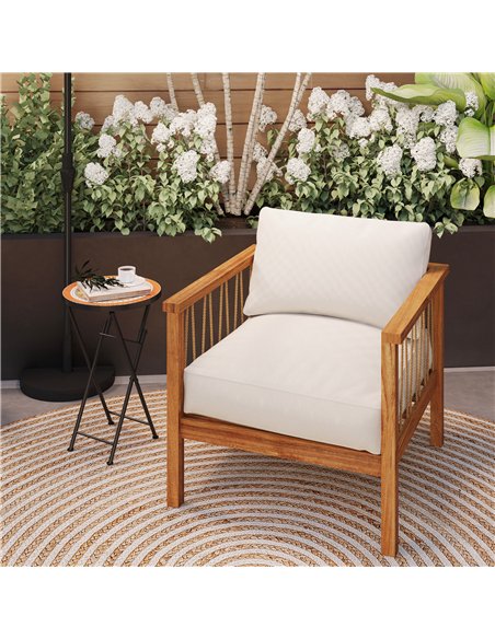 Outsunny Mosaic Outdoor Garden Table, 35.5cm Round Folding Coffee Table with Metal Frame for Balcony Terrace, Orange - pic 153456 | FastDaddyshop