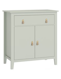 HOMCOM Farmhouse Style Sideboard - Light Green