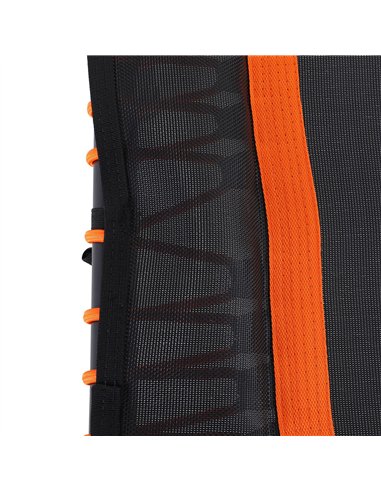 HOMCOM 48" Octagonal Mini Fitness Trampoline Rebounder Indoor Outdoor Foldable Mini Jumper with Adjustable Handle, Max Load 100 