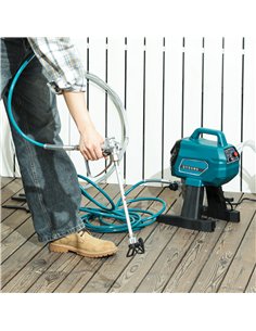 HOMCOM Airless Paint Sprayer, Thinning-Free, Electric﻿ Fence Paint Sprayer for Exterior and Interior DIY Painting Projects, Wall 2