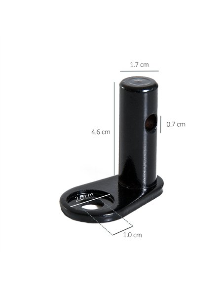 HOMCOM Pet Stroller Bike Bicycle Trainer Hitch Coupler Attachment Connector (Universal) - pic 154700 | FastDaddyshop