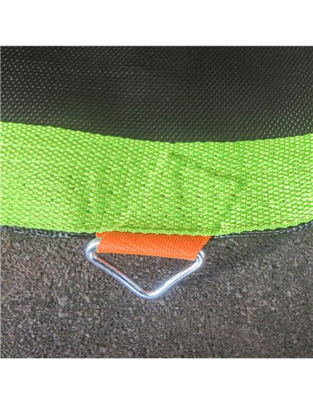 SPORTNOW Replacement Trampoline Mat with Spring Pull Tool, 72 V-Hooks, for 12ft Trampoline using 14cm Springs, Green - pic 154814 | FastDaddyshop