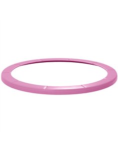 SPORTNOW 8FT Trampoline Spring Cover, Plastic Trampoline Pad Replacement with Elastic Cord, Waterproof, UV Resistant and Tear-Re
