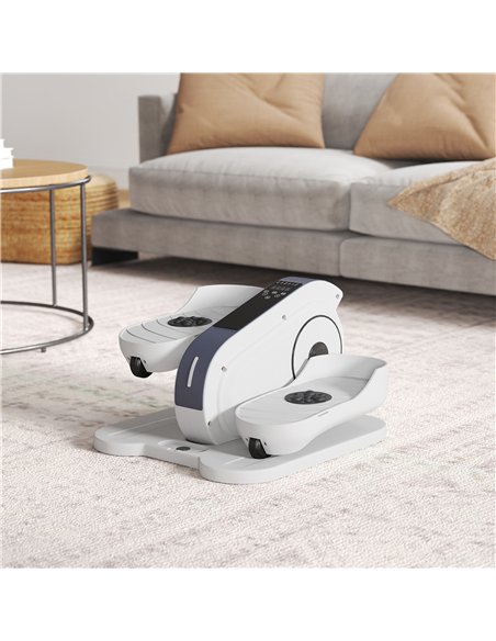 SPORTNOW Under Desk Elliptical Machine, Seated Pedal Exerciser, Mini Elliptical Trainer with LCD Monitor, Remote Control and 10  - pic 154969 | FastDaddyshop
