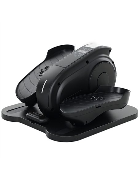 SPORTNOW Under Desk Elliptical Machine, Seated Pedal Exerciser, Mini Elliptical Trainer with LCD Monitor, Remote Control and 10  - pic 154986 | FastDaddyshop