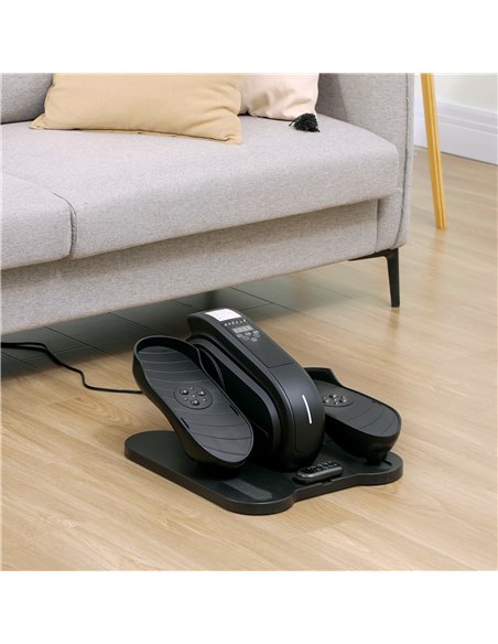 SPORTNOW Under Desk Elliptical Machine, Seated Pedal Exerciser, Mini Elliptical Trainer with LCD Monitor, Remote Control and 10  - pic 154993 | FastDaddyshop