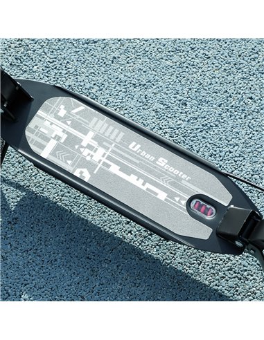 AIYAPLAY Kids Scooter with Four-Level Adjustable Handlebar, Dual Brake System, 200mm Wheels, ABEC-7 Bearings, Black