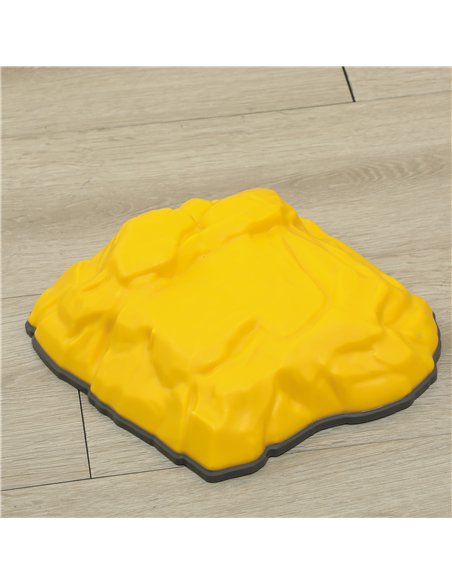 AIYAPLAY Balance Stepping Stones for Kids with Non-slip Bottom, Indoor Outdoor Obstacle Course for Ages 3-8 Years, Multicoloured - pic 155164 | FastDaddyshop