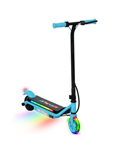 AIYAPLAY Electric Scooter for Kids Ages 6-14, with Dual Brakes, Flash Wheel and Colourful Light, Kids Electric Scooter E Scooter