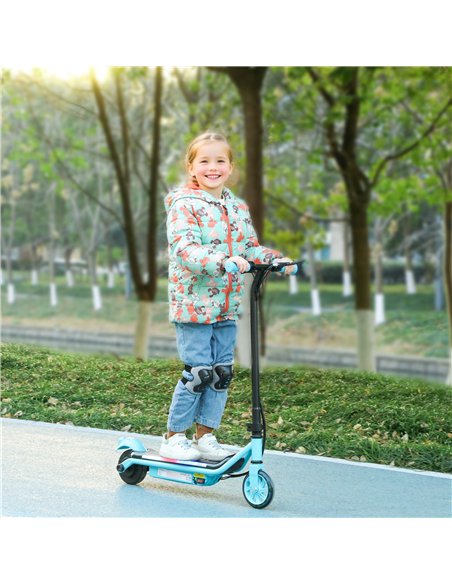 AIYAPLAY Electric Scooter for Kids Ages 6-14, with Dual Brakes, Flash Wheel and Colourful Light, Kids Electric Scooter E Scooter - pic 155167 | FastDaddyshop
