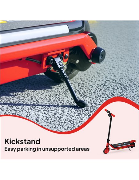 AIYAPLAY Electric Scooter for Kids Ages 6-14, with Dual Brakes, Flash Wheel and Colourful Light, Kids Electric Scooter E Scooter - pic 155183 | FastDaddyshop