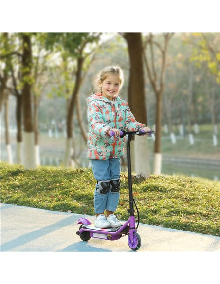 AIYAPLAY Electric Scooter for Kids Ages 6-14, with Dual Brakes, Flash Wheel and Colourful Light, Kids Electric Scooter E Scooter - pic 155185 | FastDaddyshop