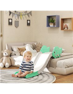 AIYAPLAY Kids Sofa Slide with 130cm Extended Length, HDPE Toddler Slide for Sofa, Bed, Stairs, Easy Assemble & Storage, Green 2