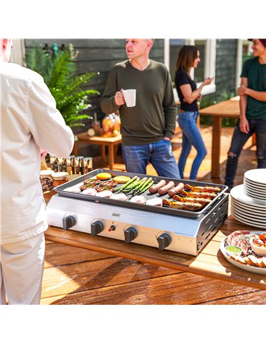 Outsunny Four Burner Portable Gas Grill