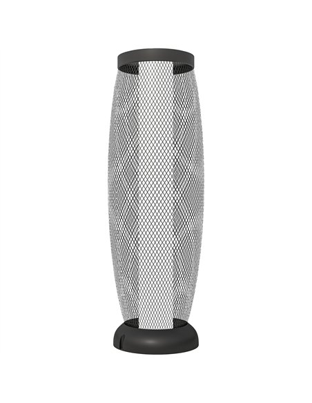 Outsunny Garden Solar Lamp, 71.5 cm Tall Metal Floor Lamp, Auto On/Off LED Solar Garden Light with Metal Wire Shade, IP44 for Ou - pic 155706 | FastDaddyshop
