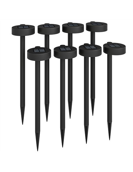 Outsunny Solar Lights Outdoor Garden Stake 8 Pack Pathway Lighting, Solar Stake Lights with Auto On/Off LED, IP44 Waterproof Pla - pic 155715 | FastDaddyshop