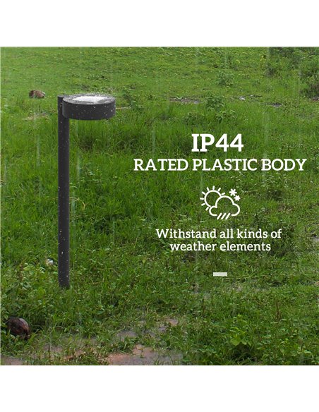 Outsunny Solar Lights Outdoor Garden Stake 8 Pack Pathway Lighting, Solar Stake Lights with Auto On/Off LED, IP44 Waterproof Pla - pic 155720 | FastDaddyshop