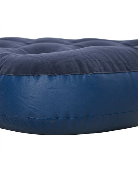 Outsunny Single Air Mattress with Hand Pump, Portable Air Bed with Flocked Surface, 191 x 73 x 22cm, Blue - pic 155857 | FastDaddyshop