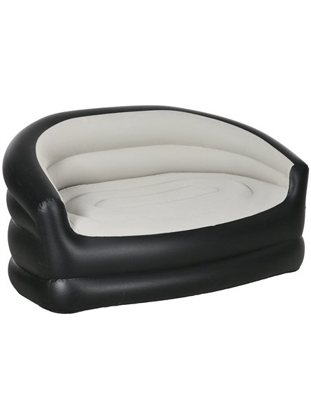 Outsunny Double Inflatable Seat - Grey/Black - pic 155859 | FastDaddyshop